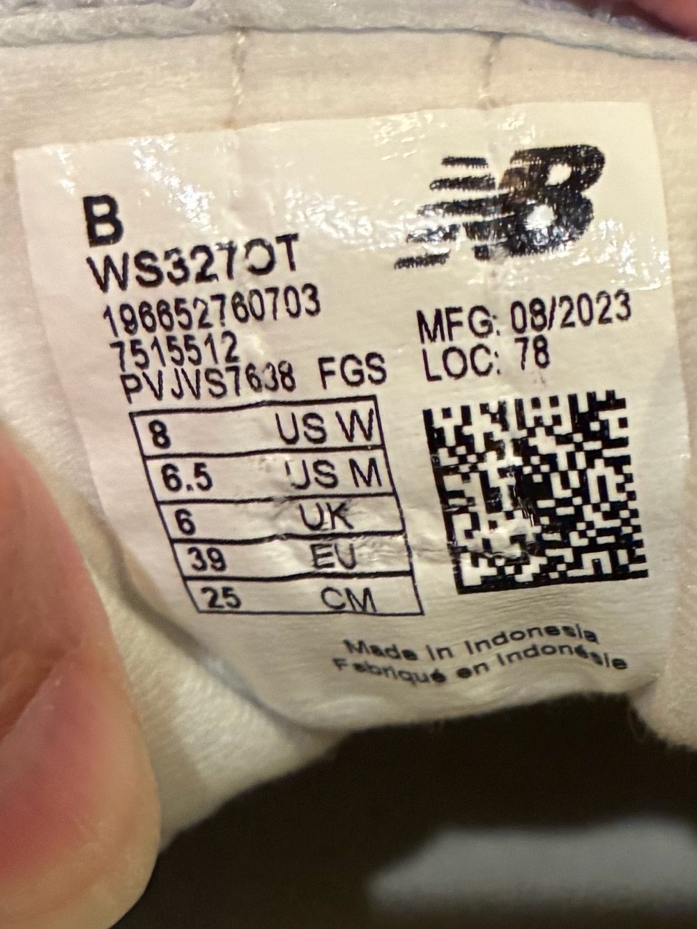 New Balance 327 Anthropology size 8 (women’s) - Picture 11 of 13